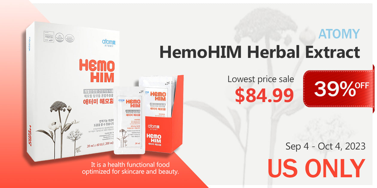 Lowest Price Sale! Atomy HemoHIM Herbal Extract**END DODOSKIN