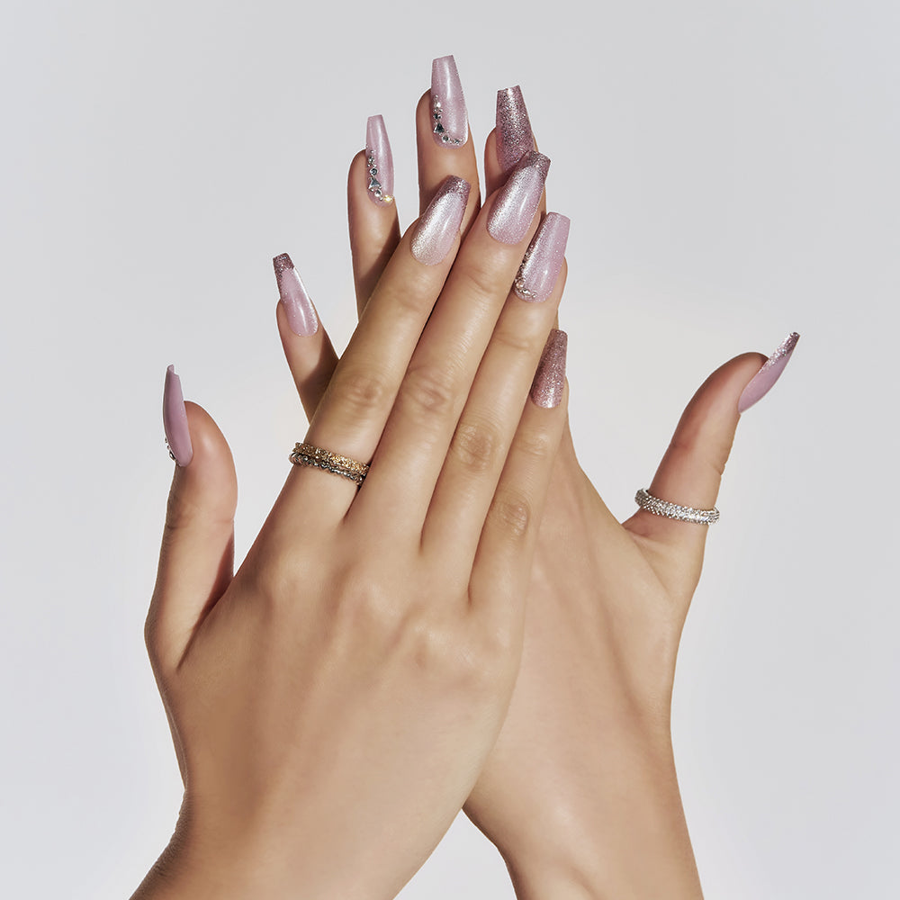 MUZMAK Nail Tips 36pcs #Orbit(Ballerina)