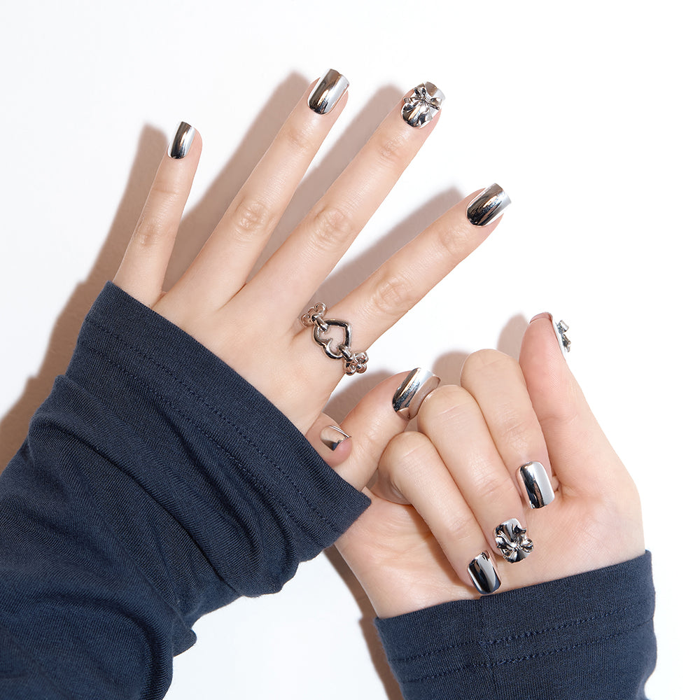 MUZMAK Nail Tips 36pcs #Risky(Short)