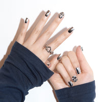 MUZMAK Nail Tips 36pcs #Risky(Short)