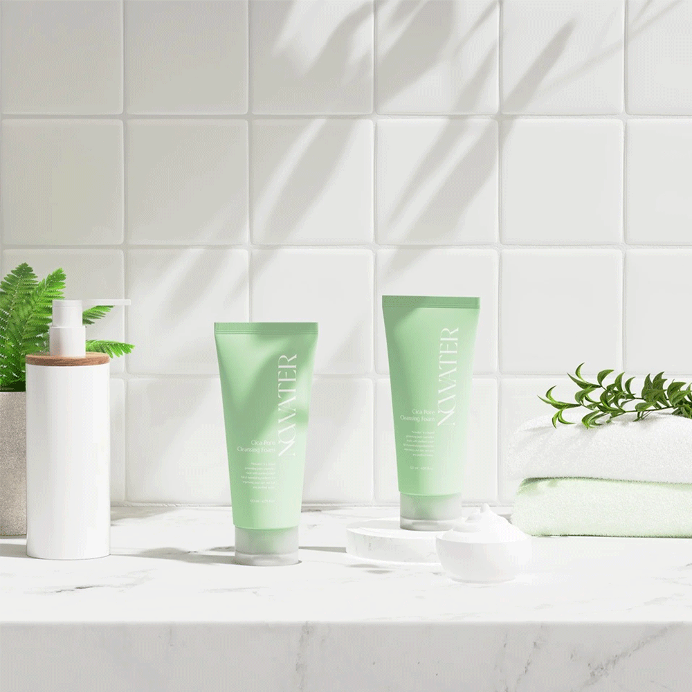 NOWATER Cica Pore Cleansing Foam 120ml - DODOSKIN