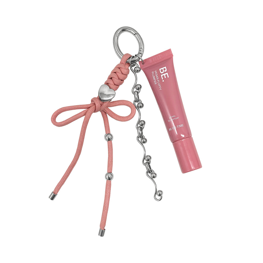 Be On Time Vegan Fluffy Plumper Keyring Set 4 Colors