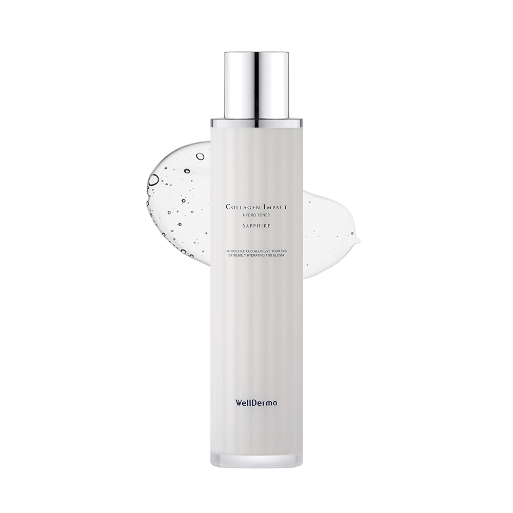 (NEWA) WellDerma Sapphire Collagen Impact Hydro Toner 100ml - DODOSKIN