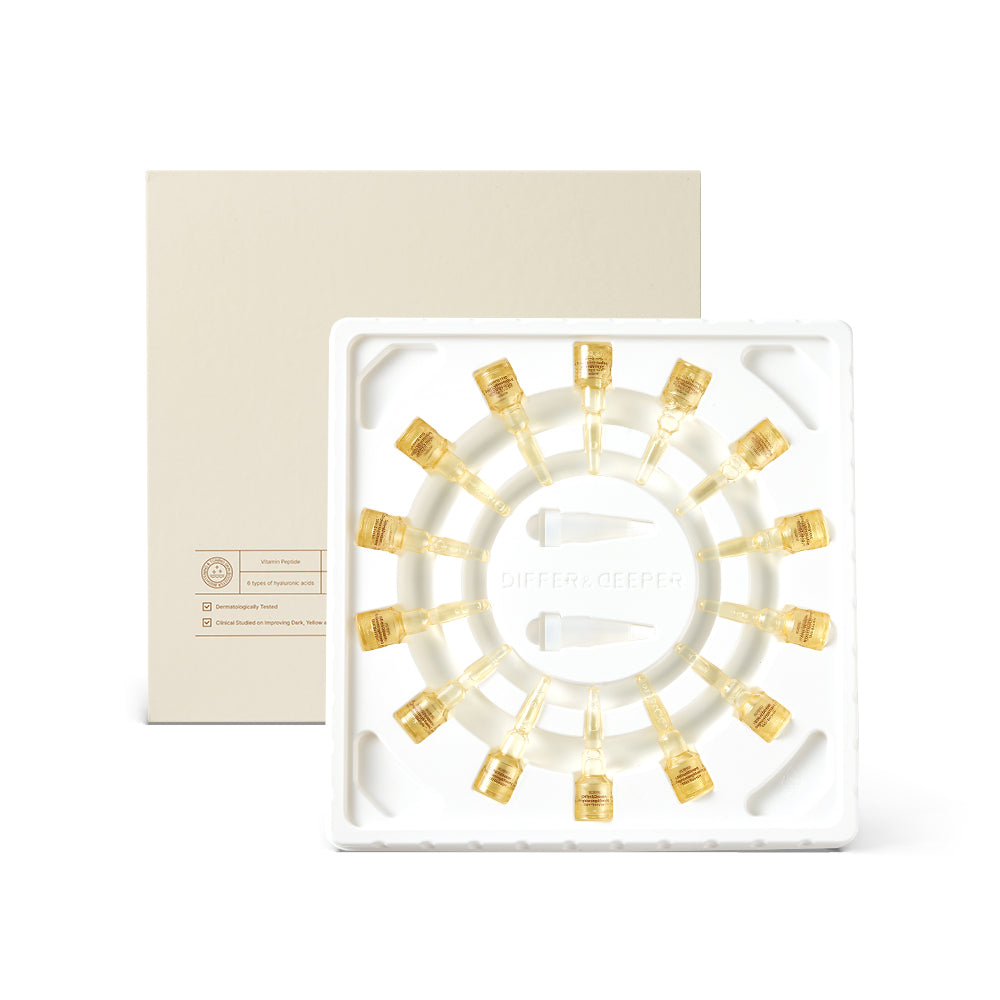 DIFFER&DEEPER Brightening&Toning Skin Booster 2ml x 14ea