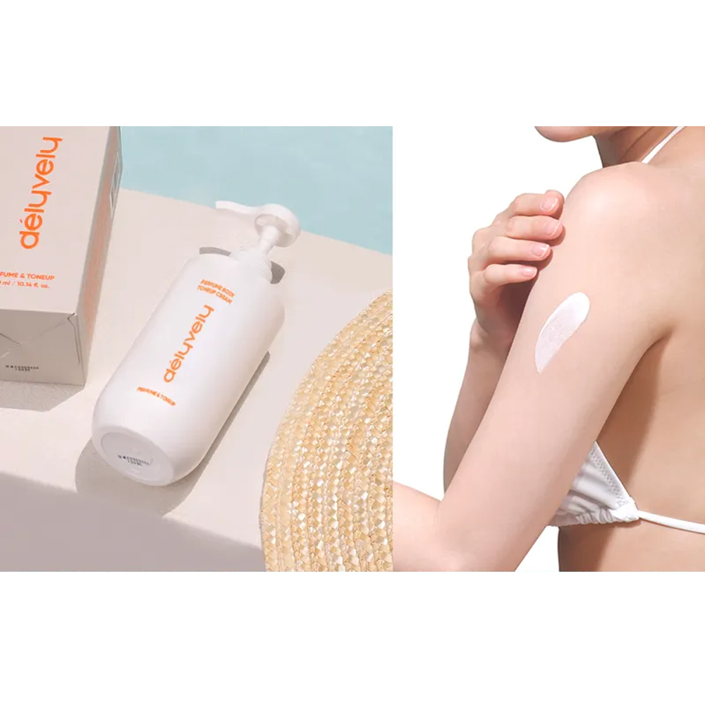 delyvely Perfume Body Toneup Cream 300ml - DODOSKIN