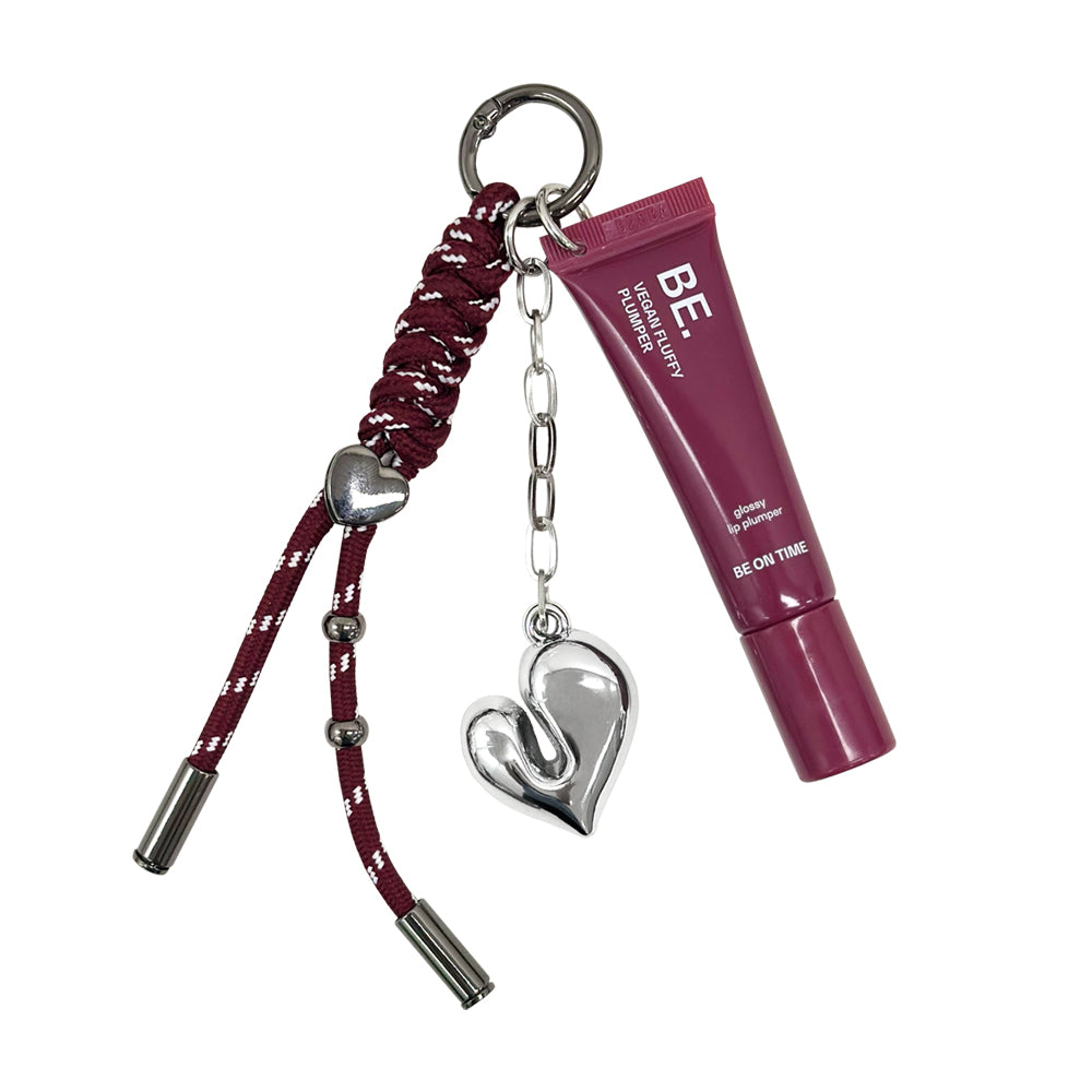 Be On Time Vegan Fluffy Plumper Keyring Set 4 Colors