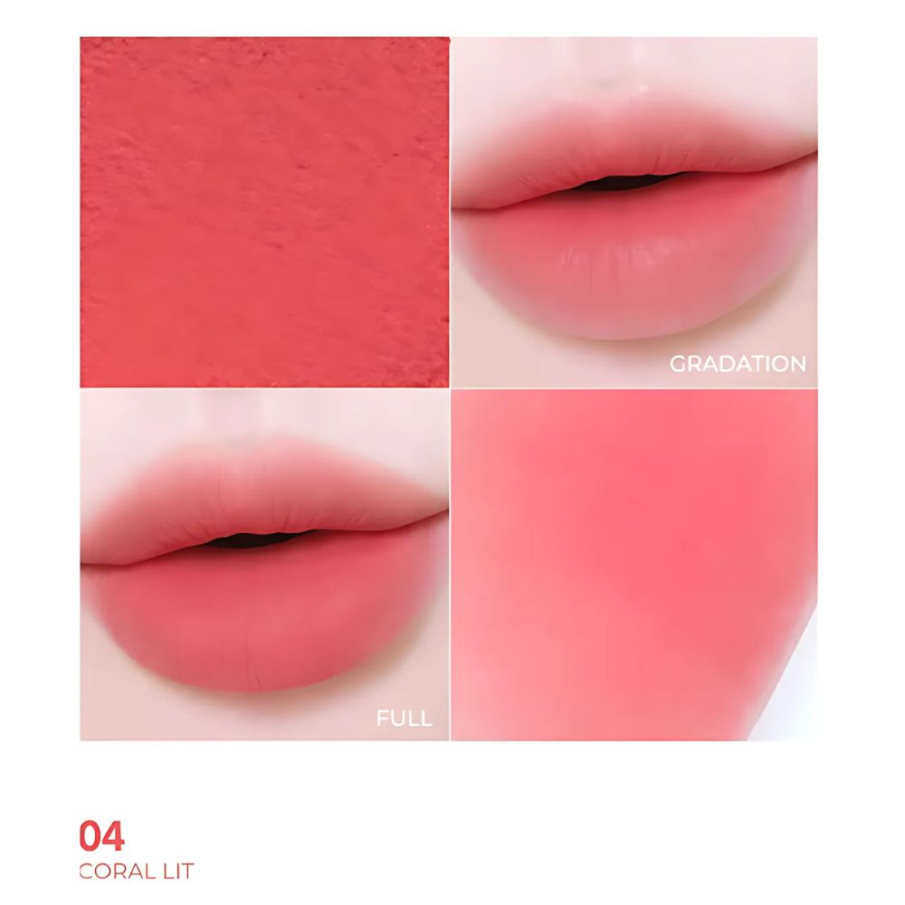 colorgram Nude Blur Tint 5gin 04 Coral Lit Shade.