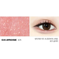 merrymonde Better Twim Glitter Pen Eyeliner 0.5g in 04 Rose.