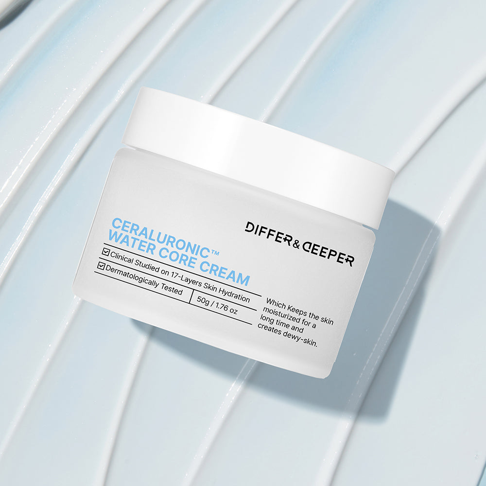 DIFFER&DEEPER Ceraluronic Water Core Cream 50g