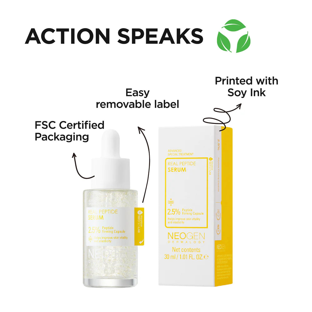 NEOGEN Dermalogy Real Peptide Serum 30ml - DODOSKIN