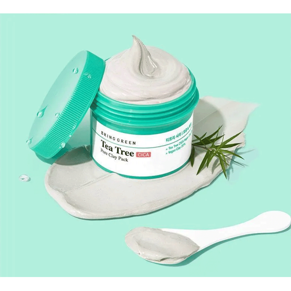 BRING GREEN Tea Tree Cica Pore Clay Pack 120g - DODOSKIN