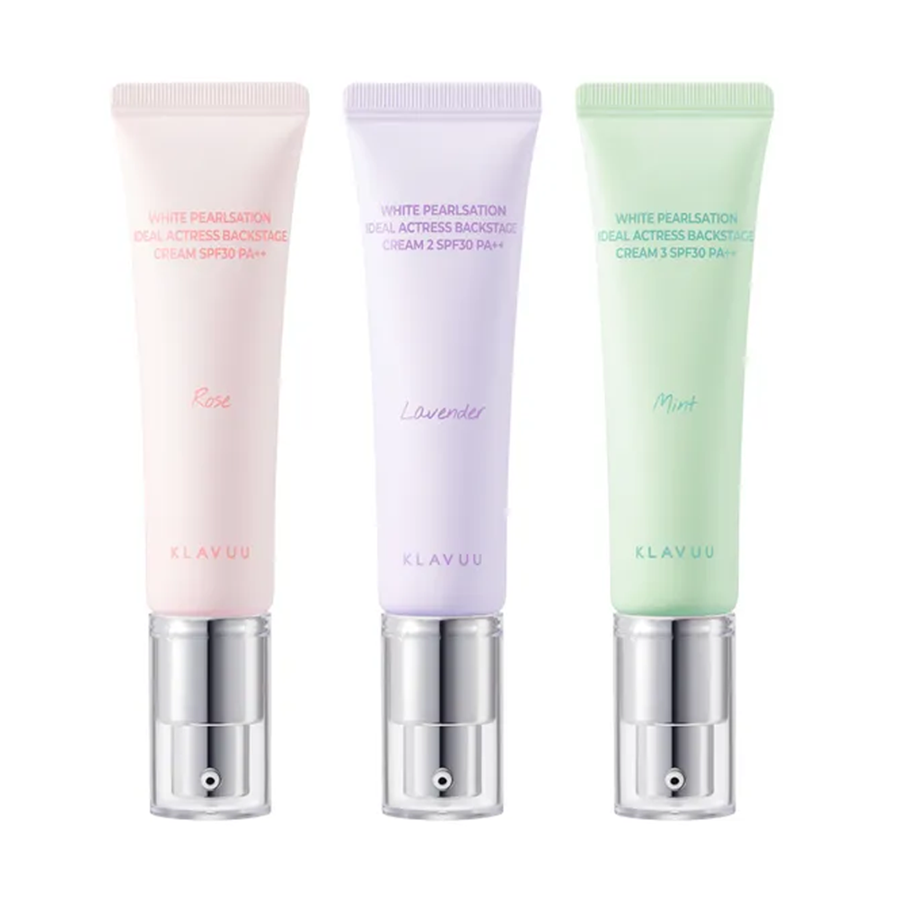 KLAVUU White Pearlsation Ideal Actress Backstage Cream SPF 30 PA++++ 30ml - 3 Colors - DODOSKIN
