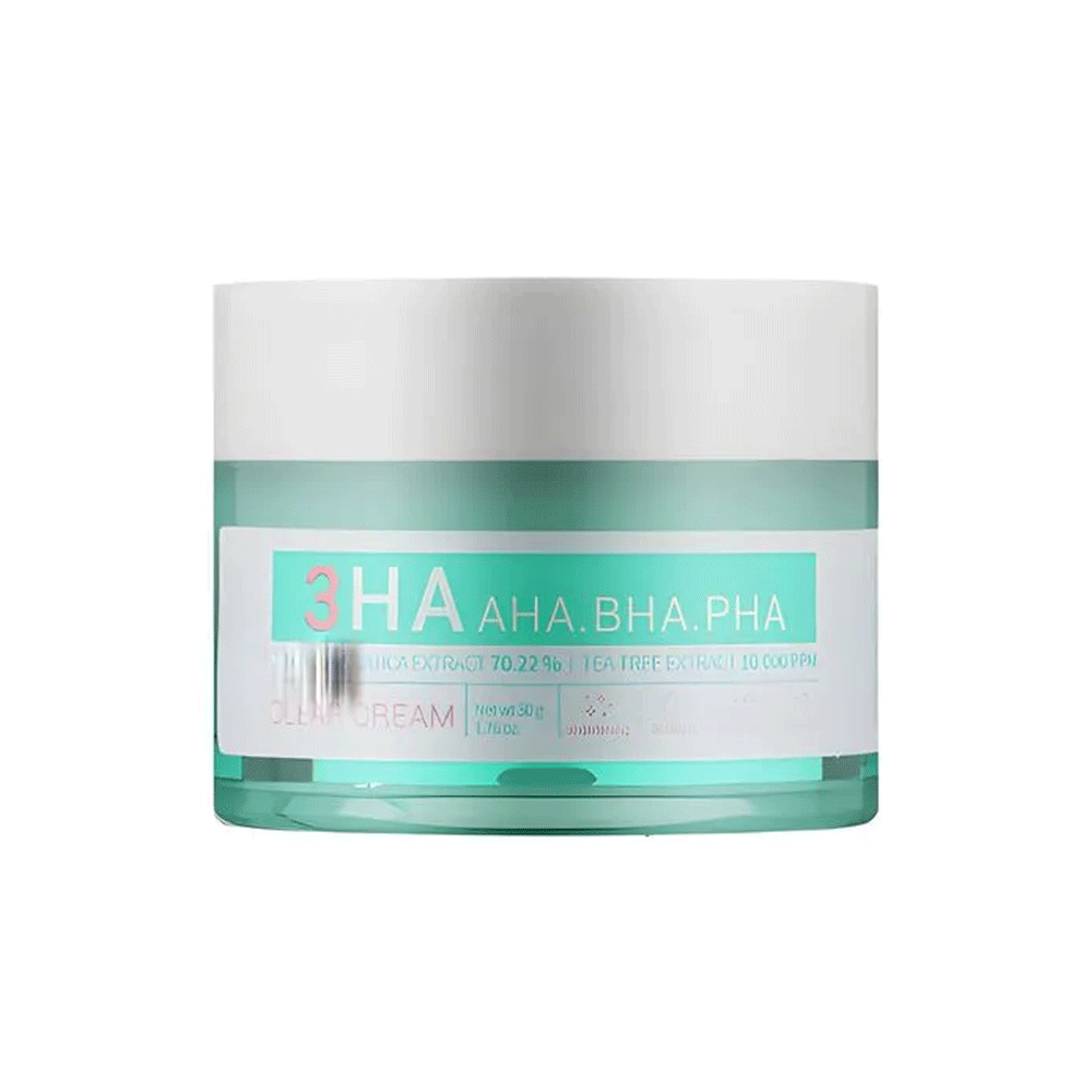 esfolio 3HA Clear Cream 50ml - The 3HA Clear Cream provides mild care to acne-prone, sensitive skin.
