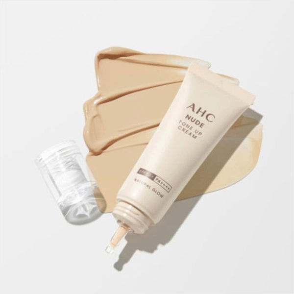 (NEWA) AHC Nude Tone Up Cream SPF 50+ PA++++ 40ml - DODOSKIN