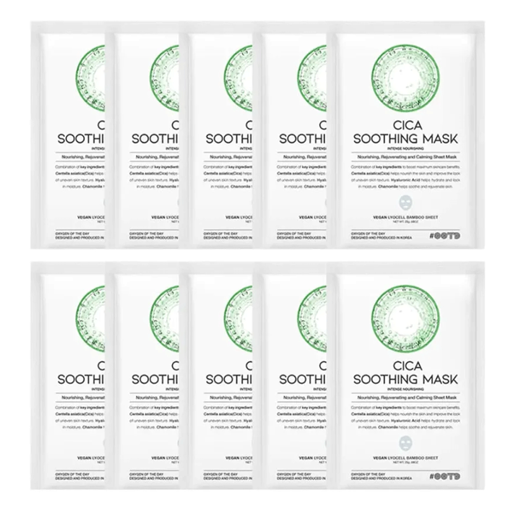OOTD Cica Soothing Mask 25g *10ea - DODOSKIN