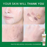 (Matthew검수) THANK YOU FARMER Phyto Relieful™ Cica Gel Cleanser 120ml - DODOSKIN