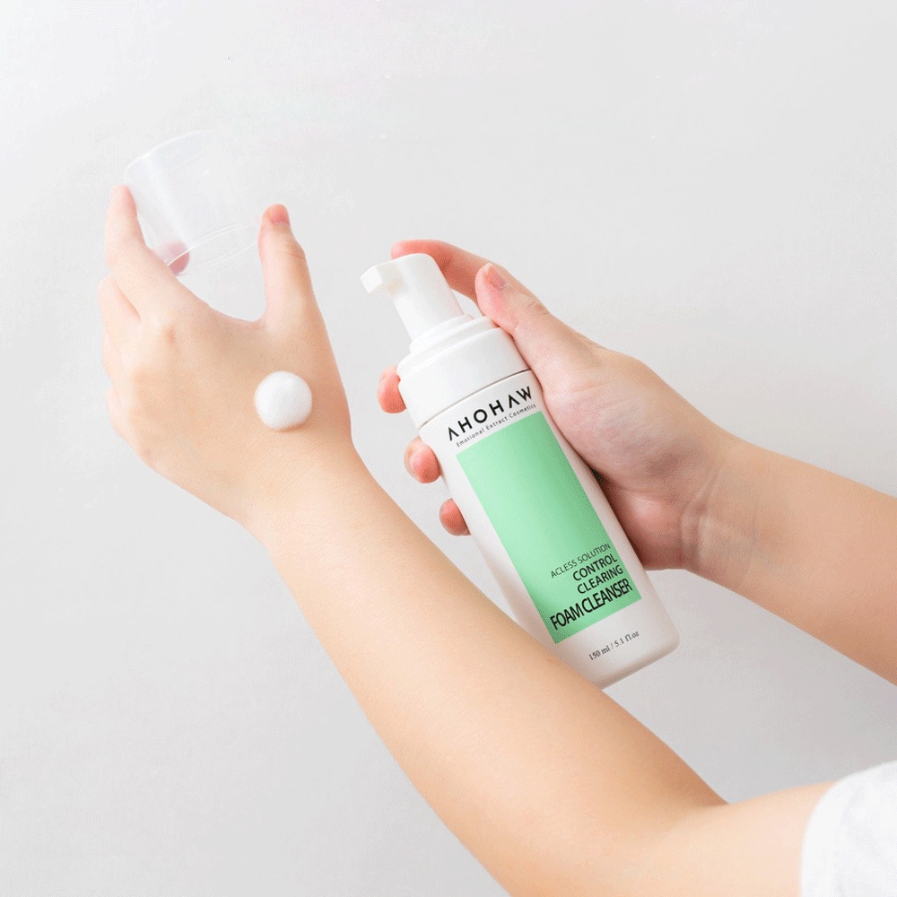 AHOHWA Control Clearing Foam Cleanser 150ml - DODOSKIN