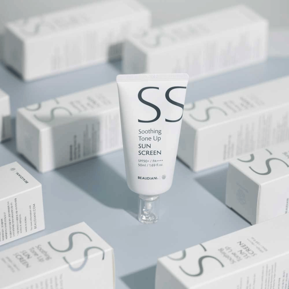 BEAUDIANI Soothing Tone Up Sunscreen SPF 50+ PA++++ 50ml - DODOSKIN
