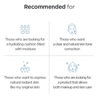 KLAVUU Blue Pearlsation High Coverage Marine Collagen Aqua Cushion SPF50+ PA+++ 12g - DODOSKIN