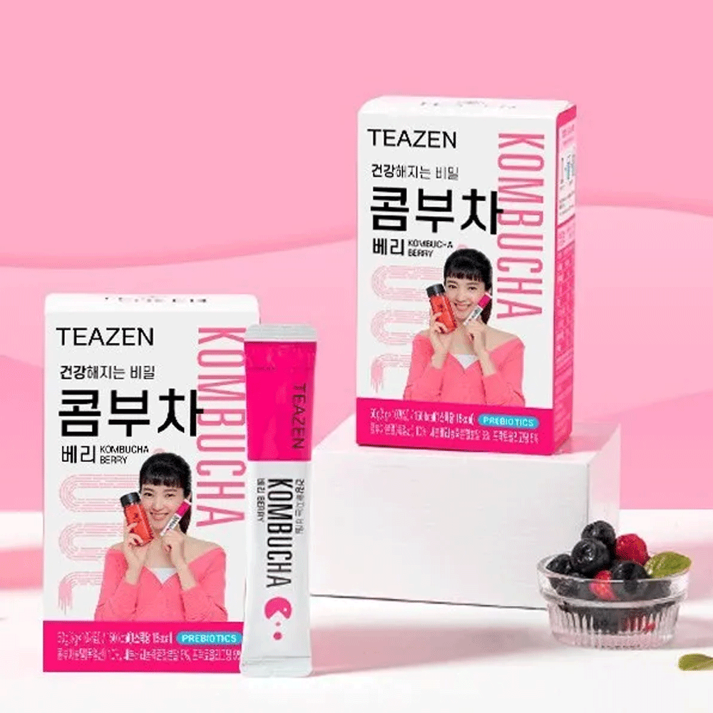 TEAZEN Kombucha 1BOX (5g x 10ea) - Berry - DODOSKIN