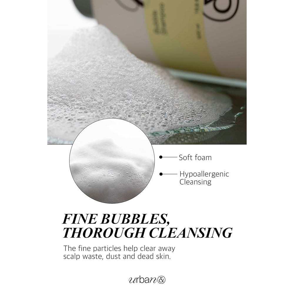 URBANAND Bubble Shampoo 500ml - DODOSKIN