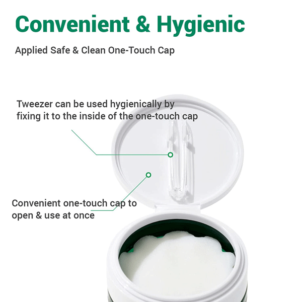 AMPLE:N Centel Calming Shot Toner Pad 60pads - DODOSKIN