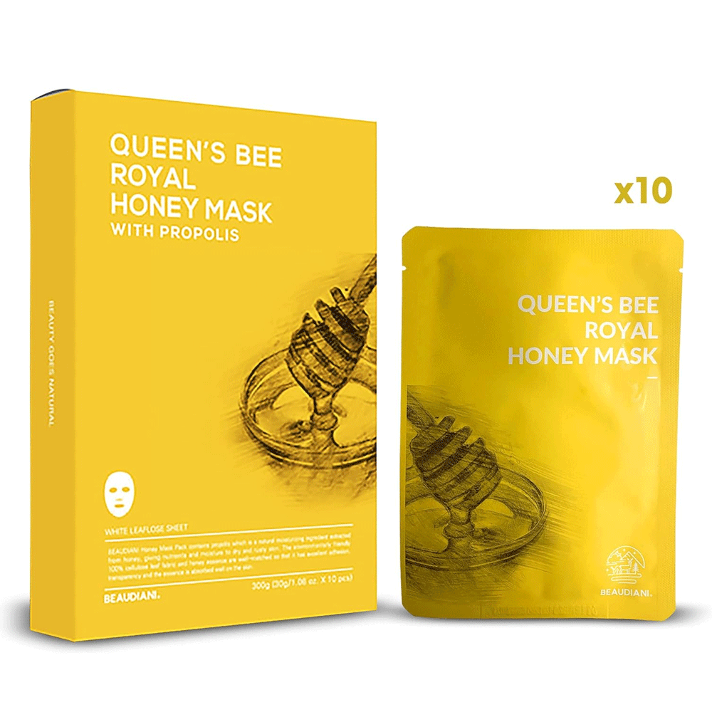 BEAUDIANI Queen's Bee Royal Honey Mask *10ea - DODOSKIN