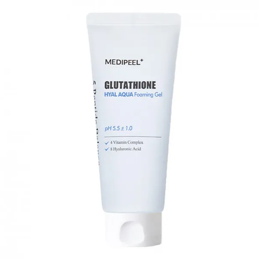 MEDI-PEEL Glutathione Hyal Aqua Foaming Gel Cleanser 150ml | DODO SKIN DODOSKIN MEDI-PEEL Glutathione Hyal Aqua Foaming Gel Cleanser 150ml | DODO SKIN DODOSKIN