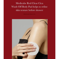 MEDICUBE Red Clear Cica Wash Off Body Pad 50 pads - DODOSKIN