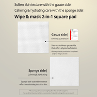 DERMATORY Hypoallergenic Cica Rescue Gauze Pad 80ea - DODOSKIN