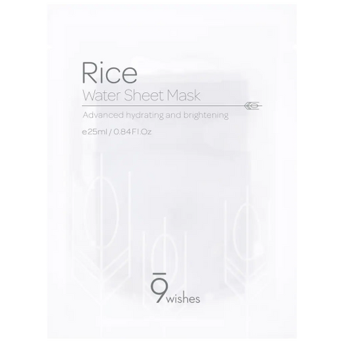9wishes Rice Water Sheet Mask 25ml 10ea - DODOSKIN