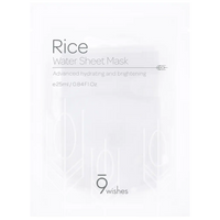 9wishes Rice Water Sheet Mask 25ml 10ea - DODOSKIN