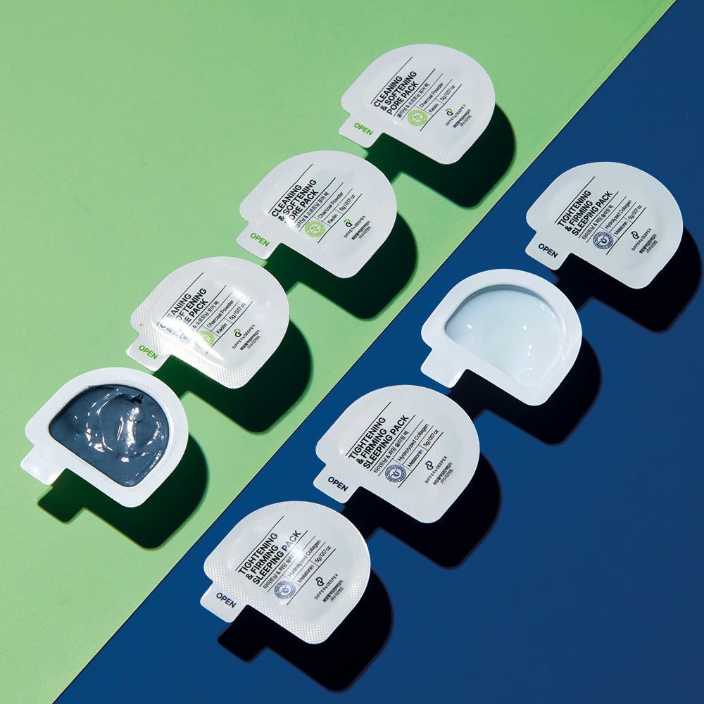 DIFFER&DEEPER Cleaning&Softening Pore Pack 5g x 7ea