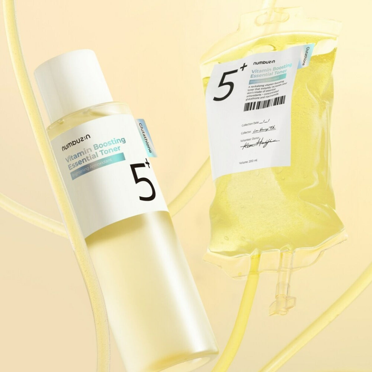 numbuzin No. 5+ Vitamin Boosting Essential Toner 200ml