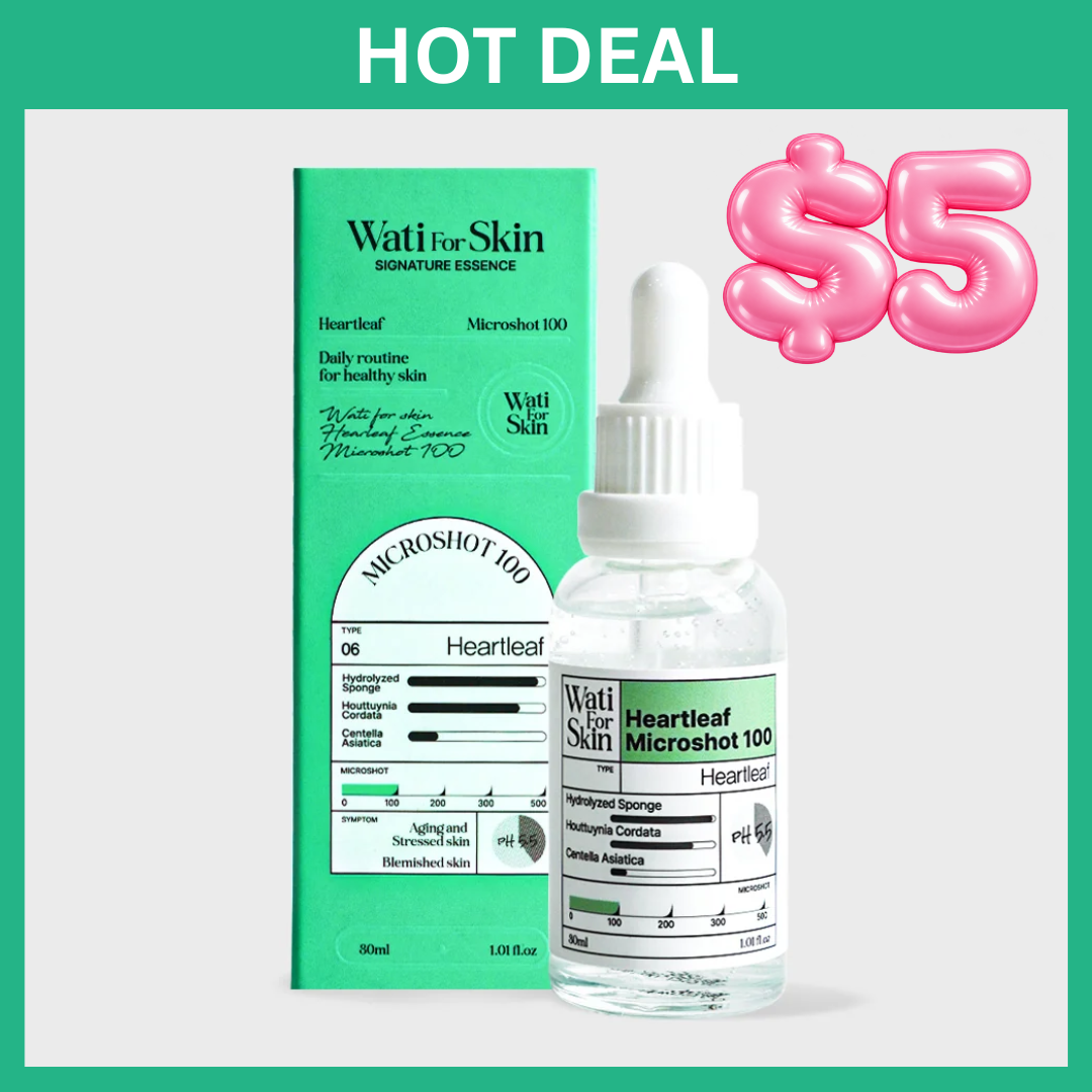 Wati para la piel Heartleaf Essence Microshot 100 30ml