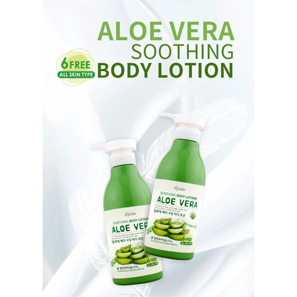 esfolio Aloe Vera Soothing Body Lotion 500ml - DODOSKIN