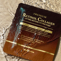 WellDerma Premium Retinol Collagen Lifting Fitting Mask Pack 4 Sheets
