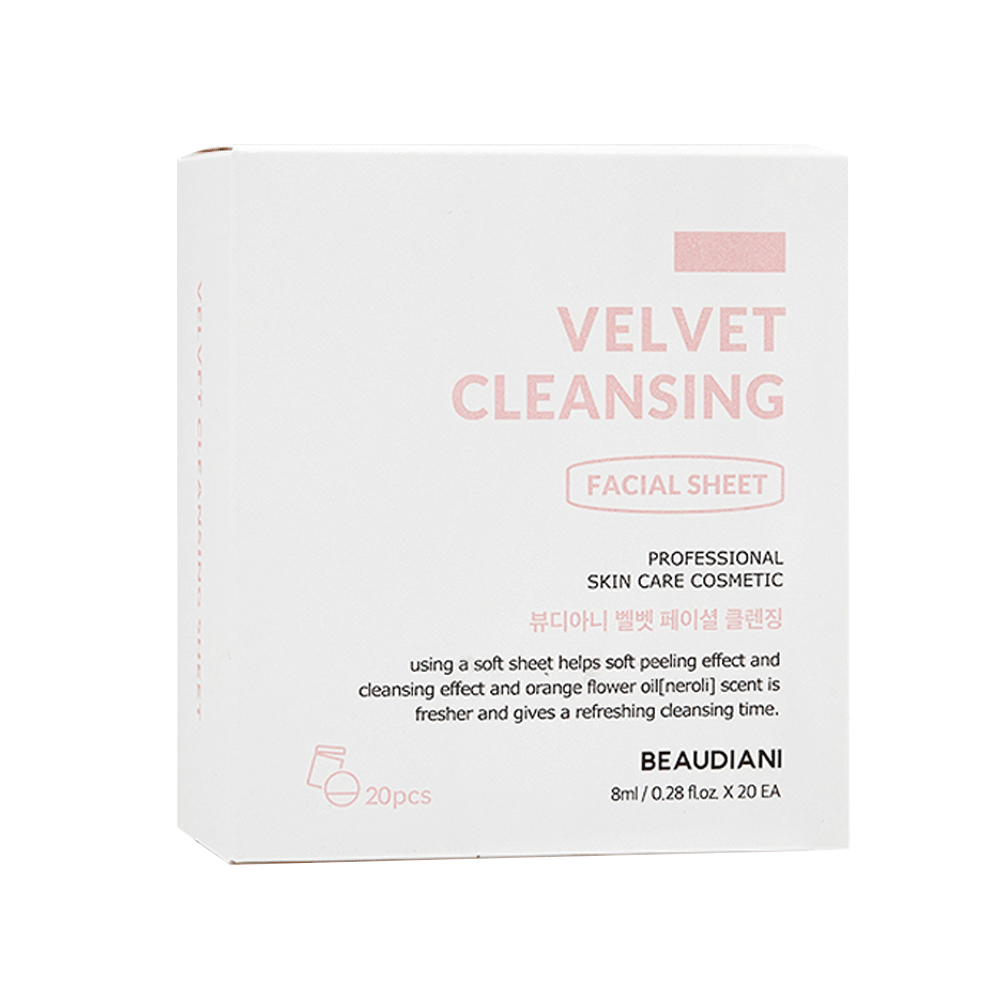 BEAUDIANI Velvet Facial Cleansing Sheet 8ml x 20ea - DODOSKIN