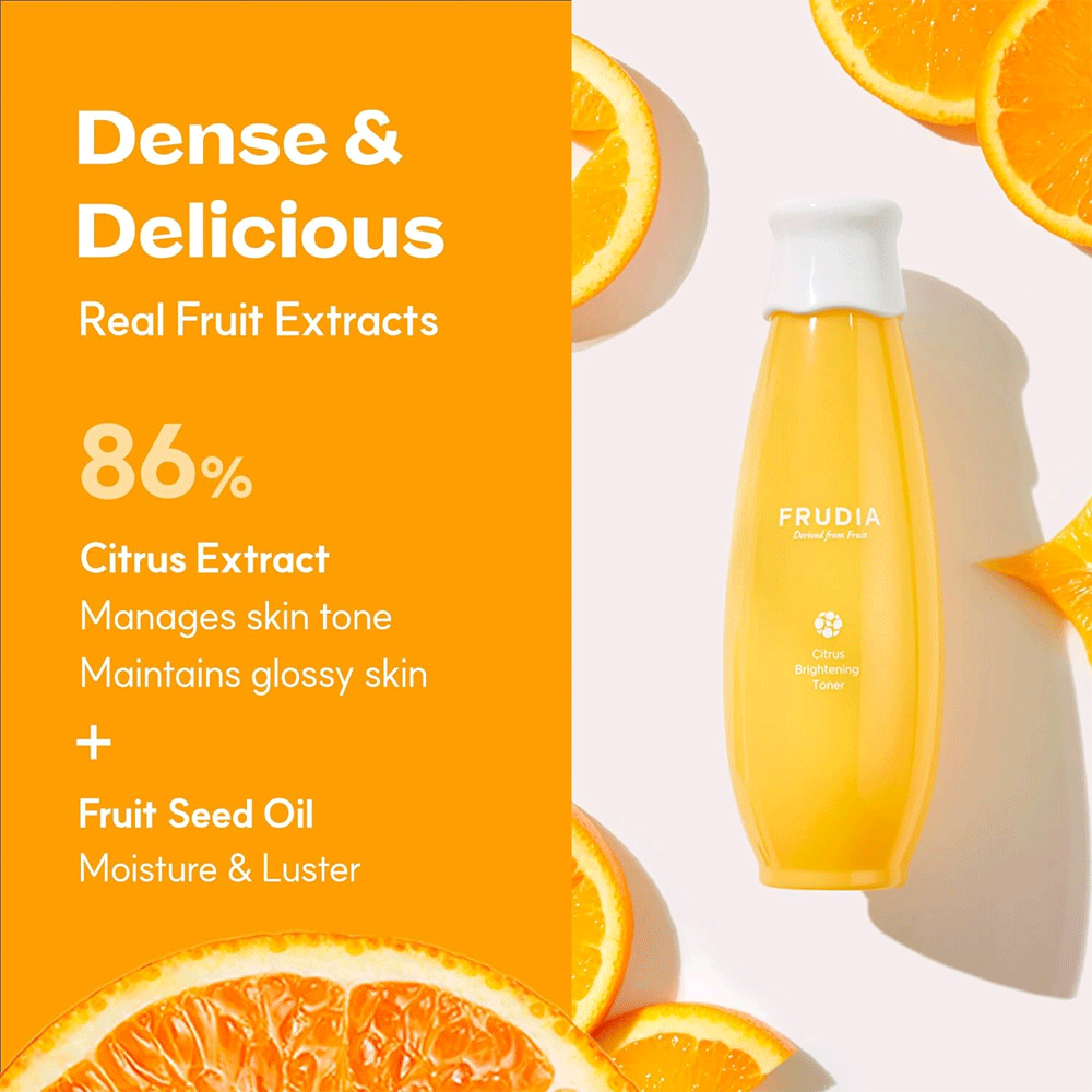 FRUDIA Citrus Brightening Toner 195g - DODOSKIN