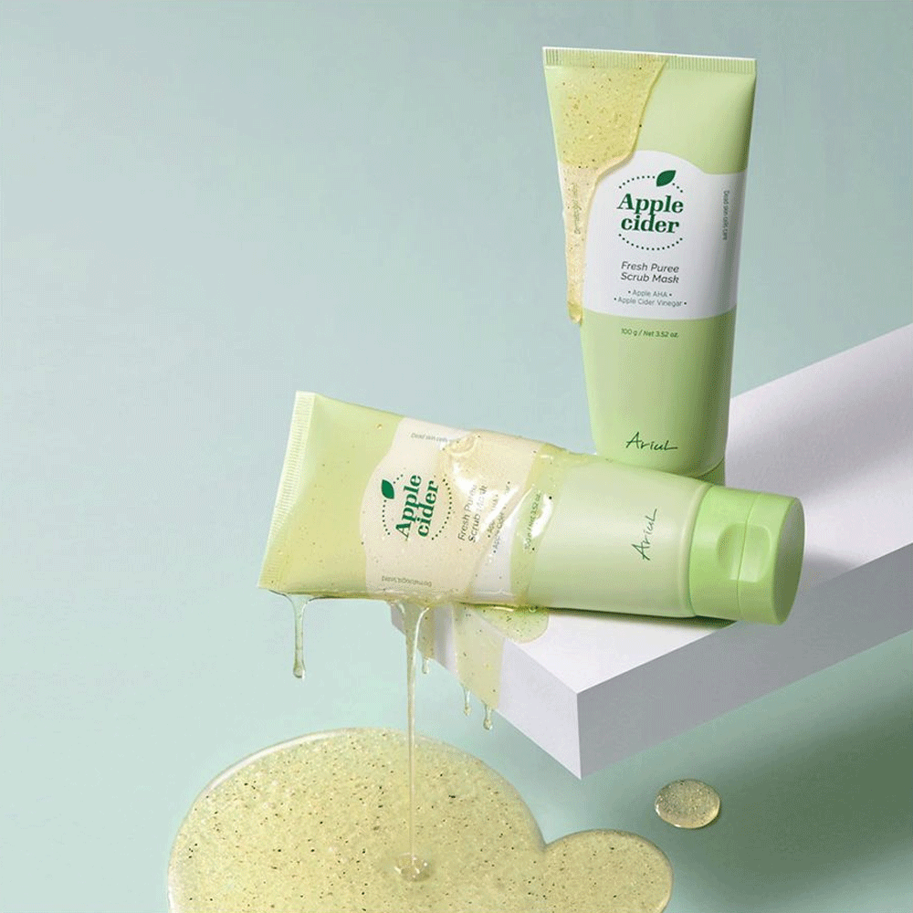 (NEWA) Ariul Apple Cider Fresh Puree Scrub Mask 100g - DODOSKIN
