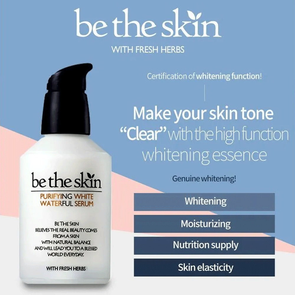 be the skin Purifying White Waterful Serum 50ml - DODOSKIN