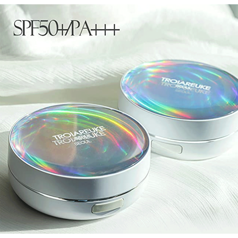 TROIAREUKE Seoul Aesthetic Cushion 15g - 2 Colors - DODOSKIN