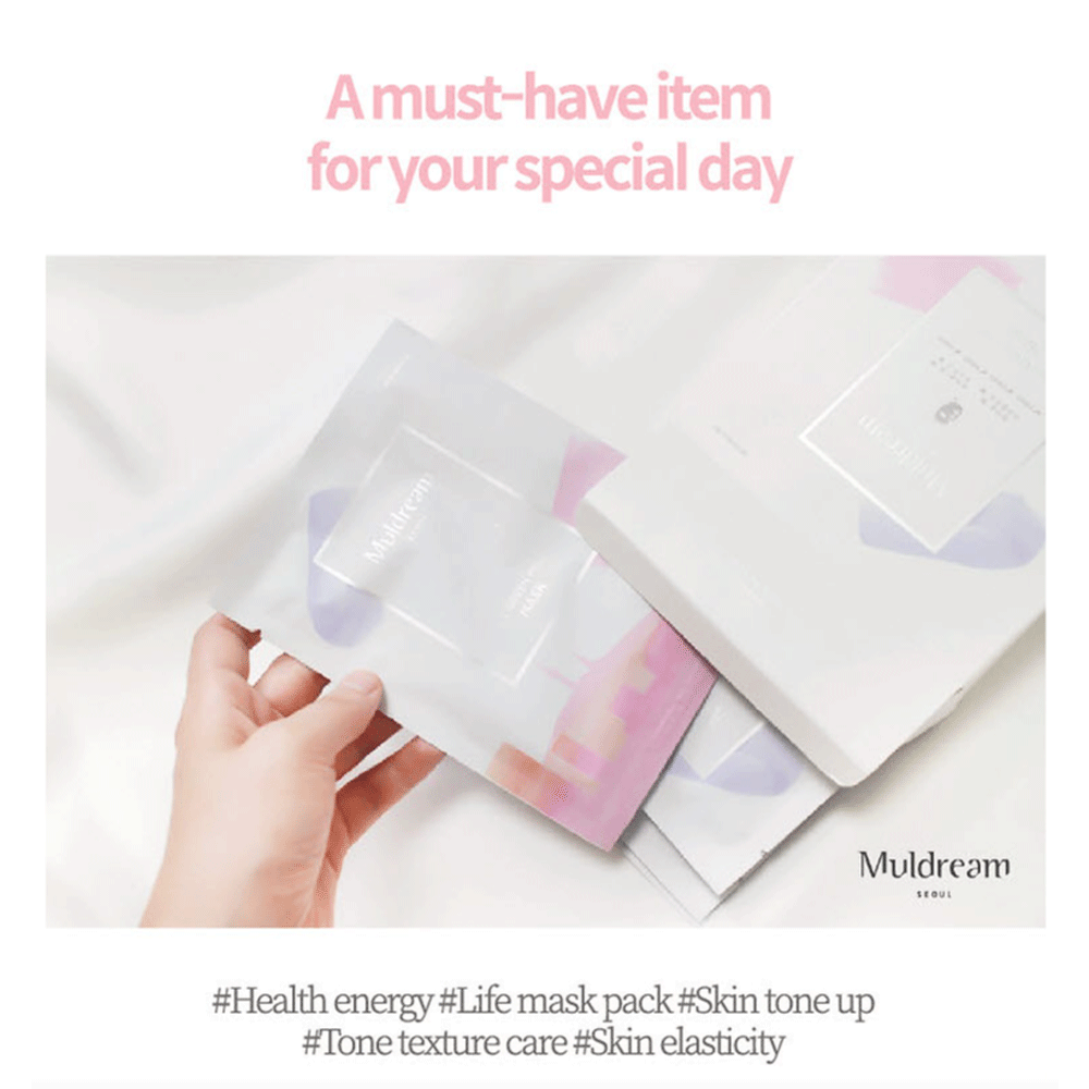 (NEWA) Muldream All Green Mild Mask 27ml *10 pcs - DODOSKIN