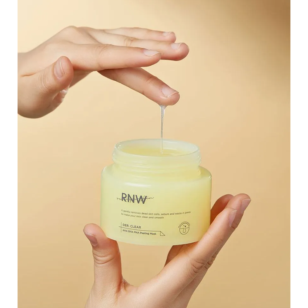 RNW DER. CLEAR AHA BHA PHA Peeling Mask 90ml - DODOSKIN