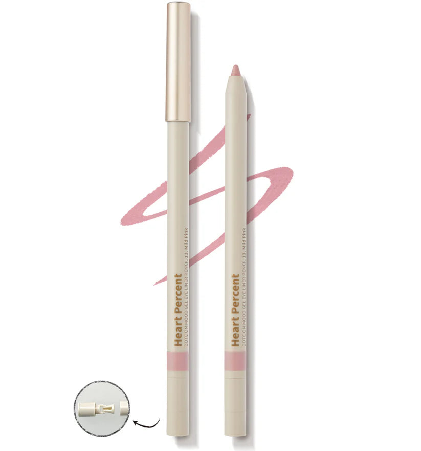 Heart Percent Dote On Mood Gel Eyeliner Pencil 0.5g