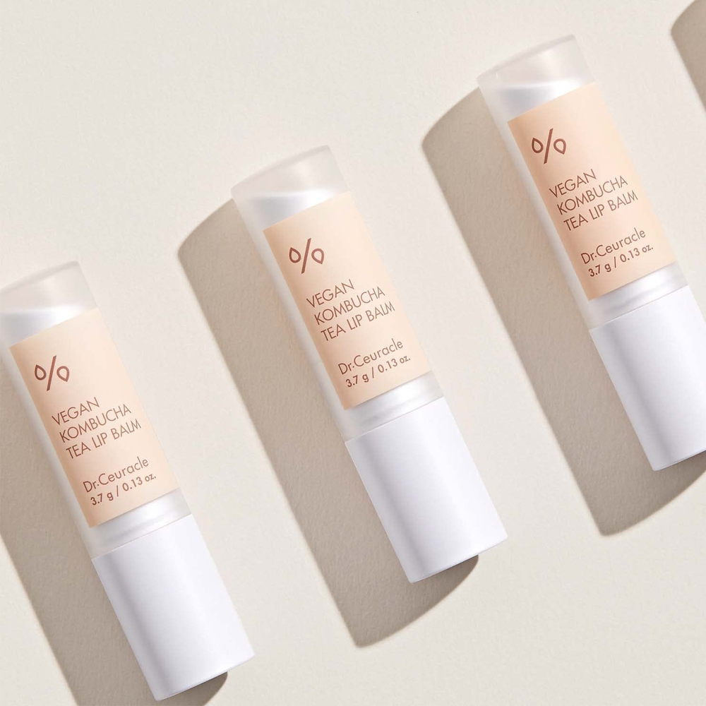 Dr.Ceuracle Vegan Kombucha Tea Lip Balm 3.7g - DODOSKIN