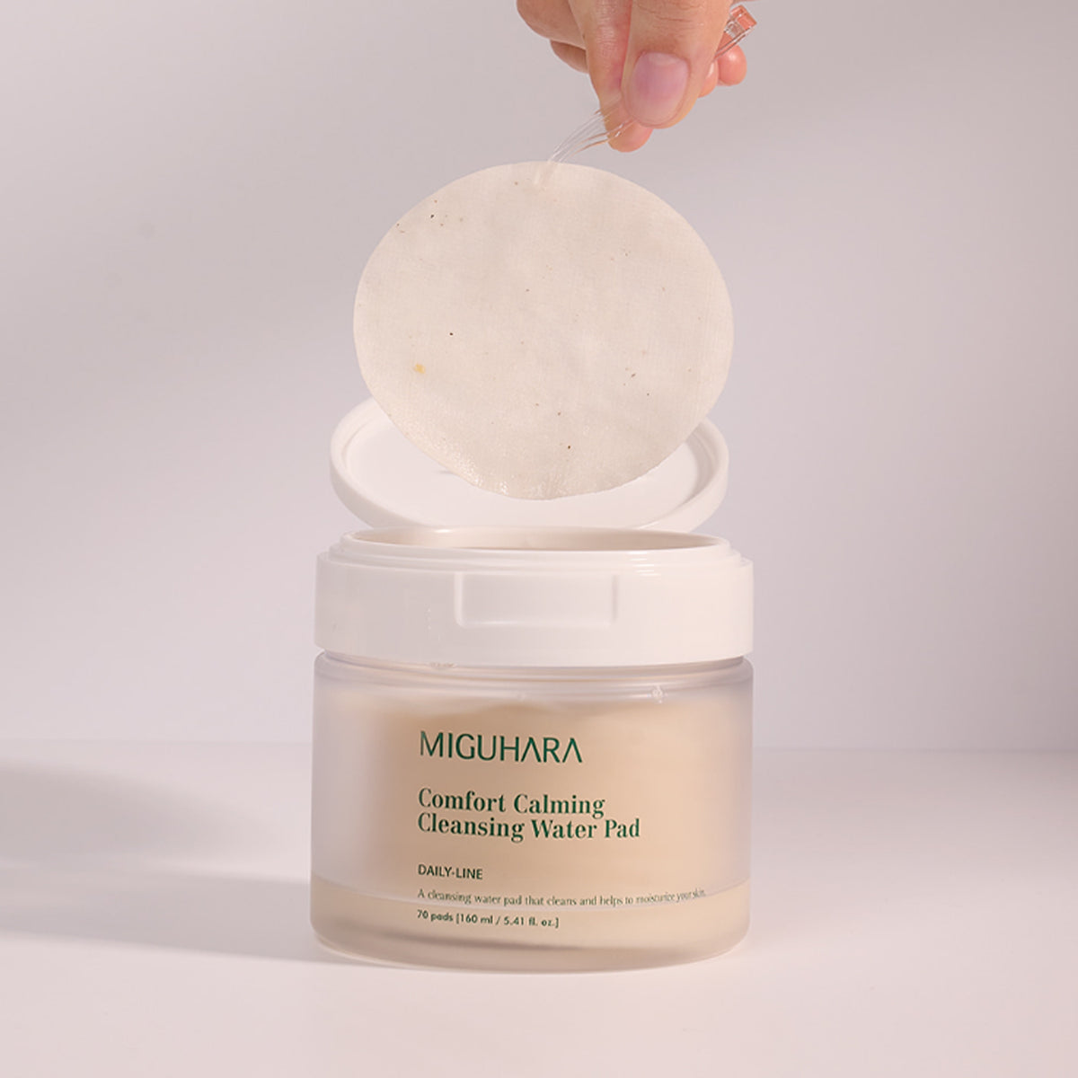 Miguhara Comfort Calmante Calmante Padera de agua 70 Pads