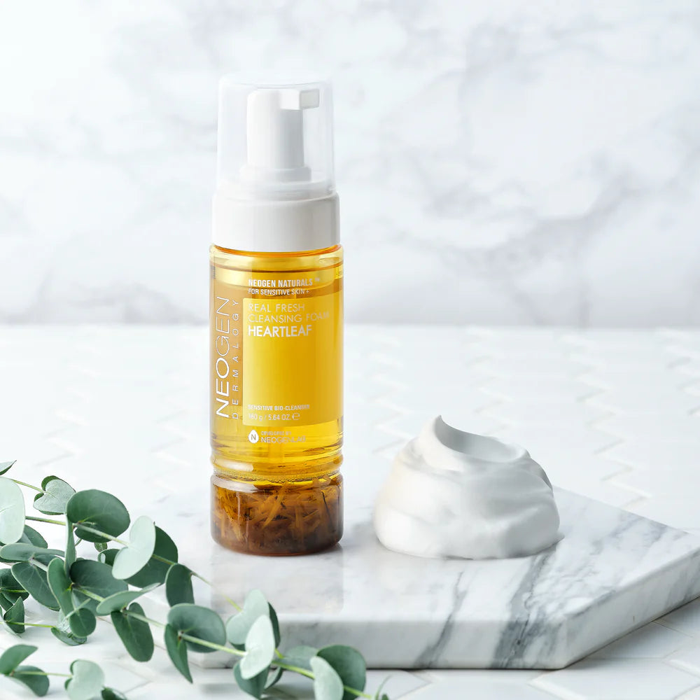 NEOGEN DERMALOGY Real Fresh Foam Cleanser Heartleaf 160g - DODOSKIN