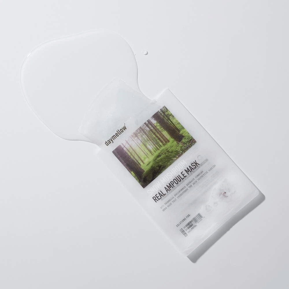 Daymellow Snow Mushroom Real Ampoule Mask 5ea - DODOSKIN