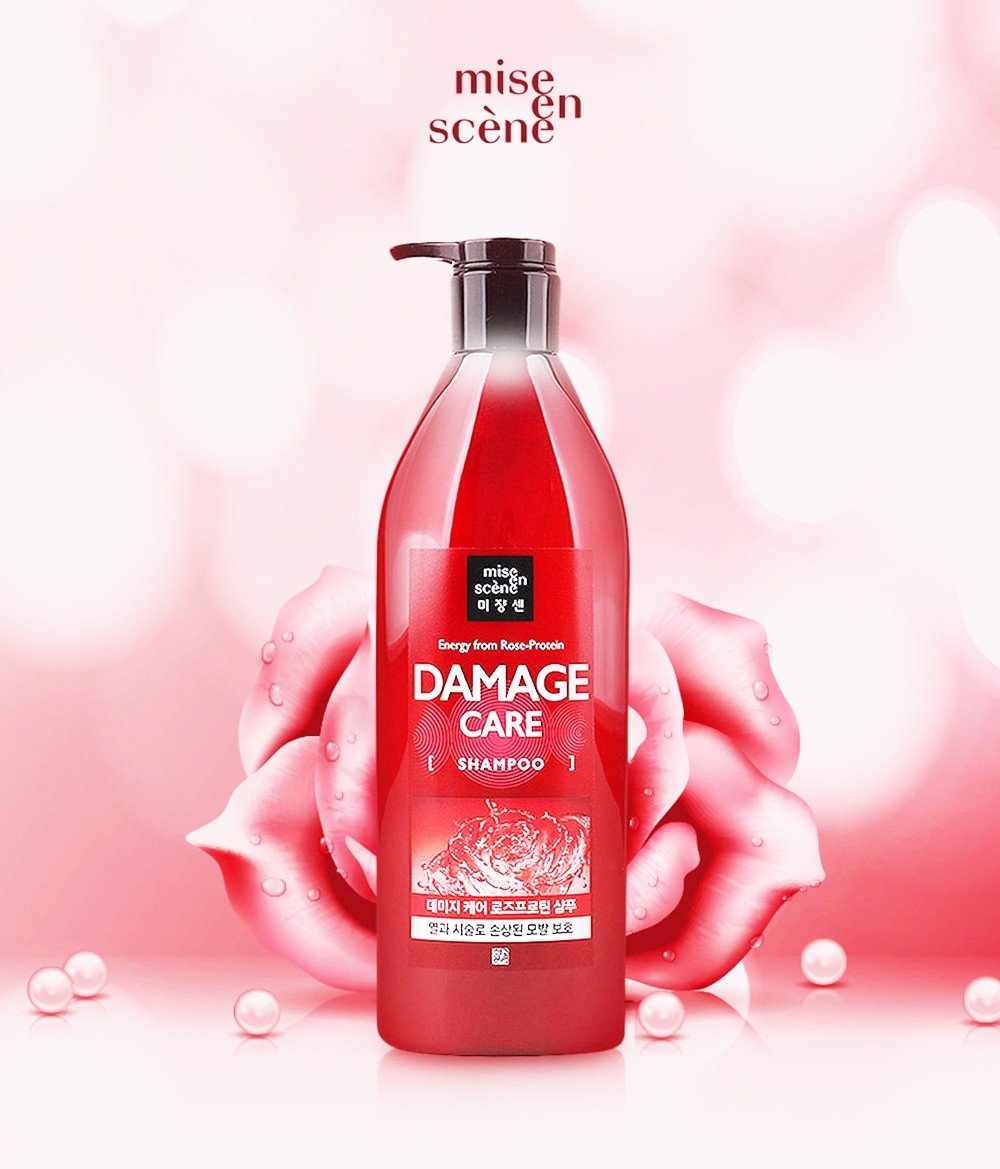 Mise en Scene Daño Care de proteínas Rose Rose 680 ml
